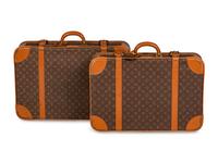 Louis Vuitton, Soft Sided Two-Piece Luggage Set