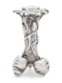A Christofle Silver-Plate Bud Vase