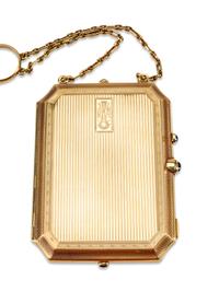 An American Art Deco 14K Gold Compact — Circa 1930