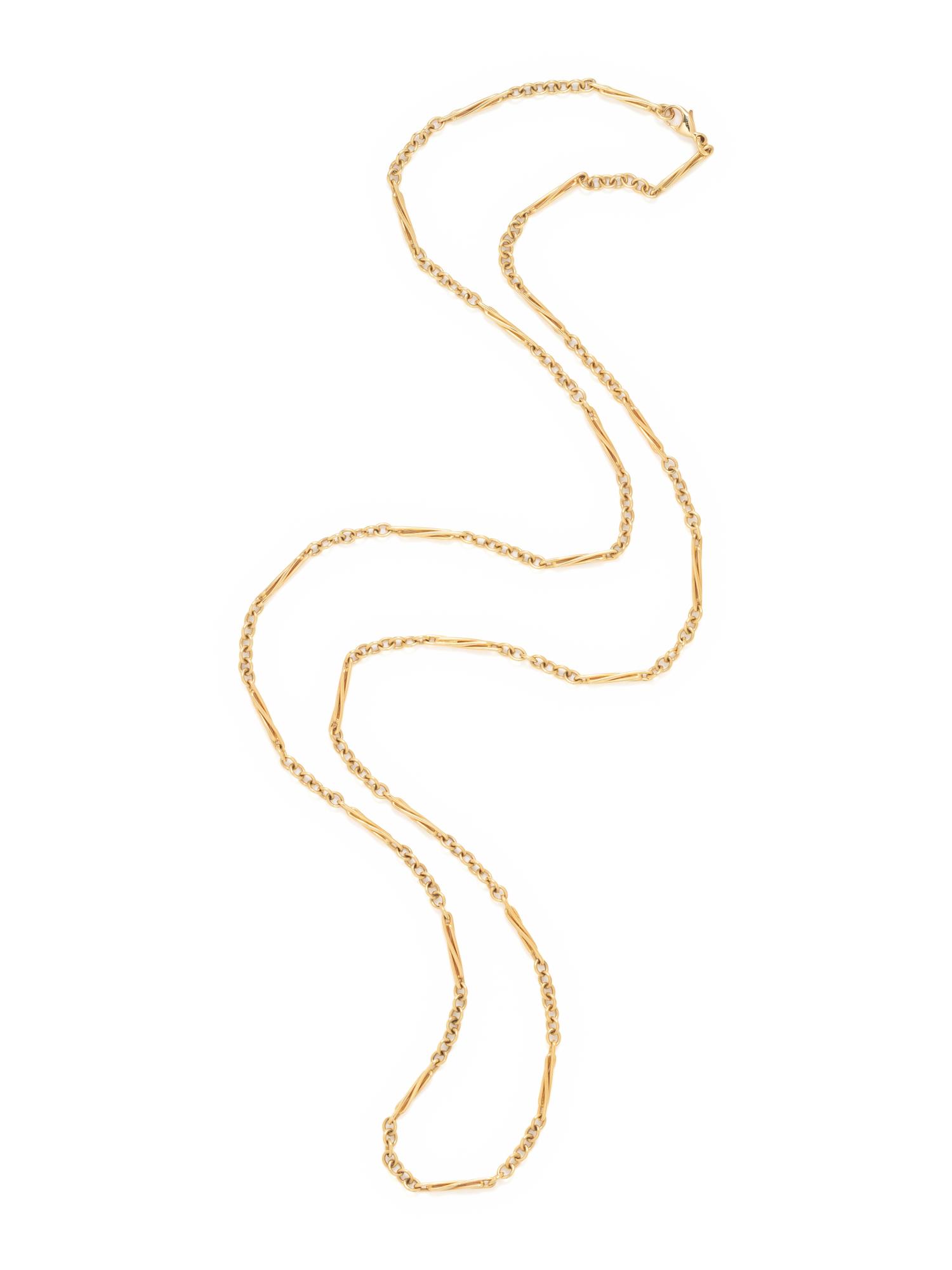 YELLOW GOLD NECKLACE