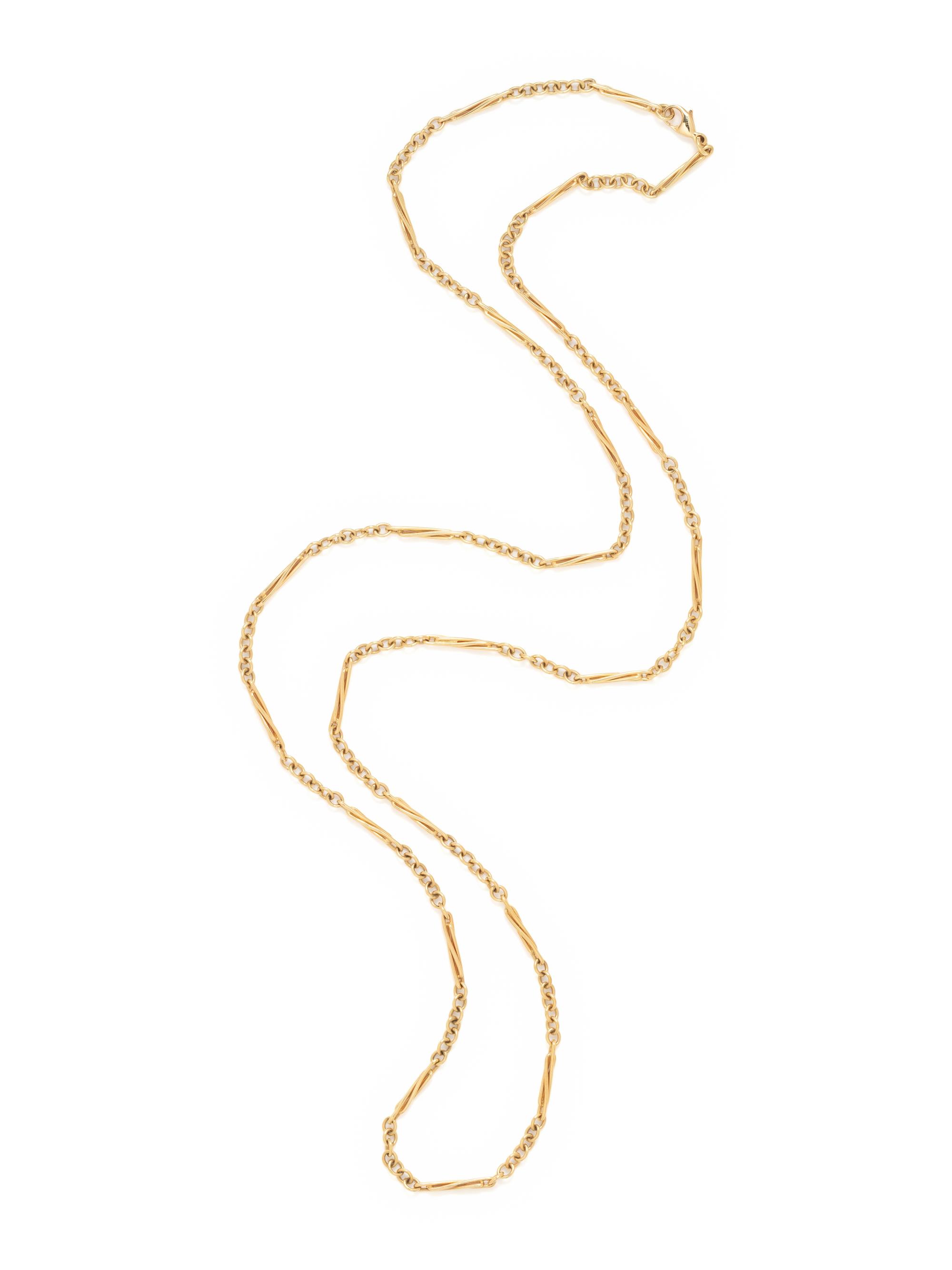 YELLOW GOLD NECKLACE