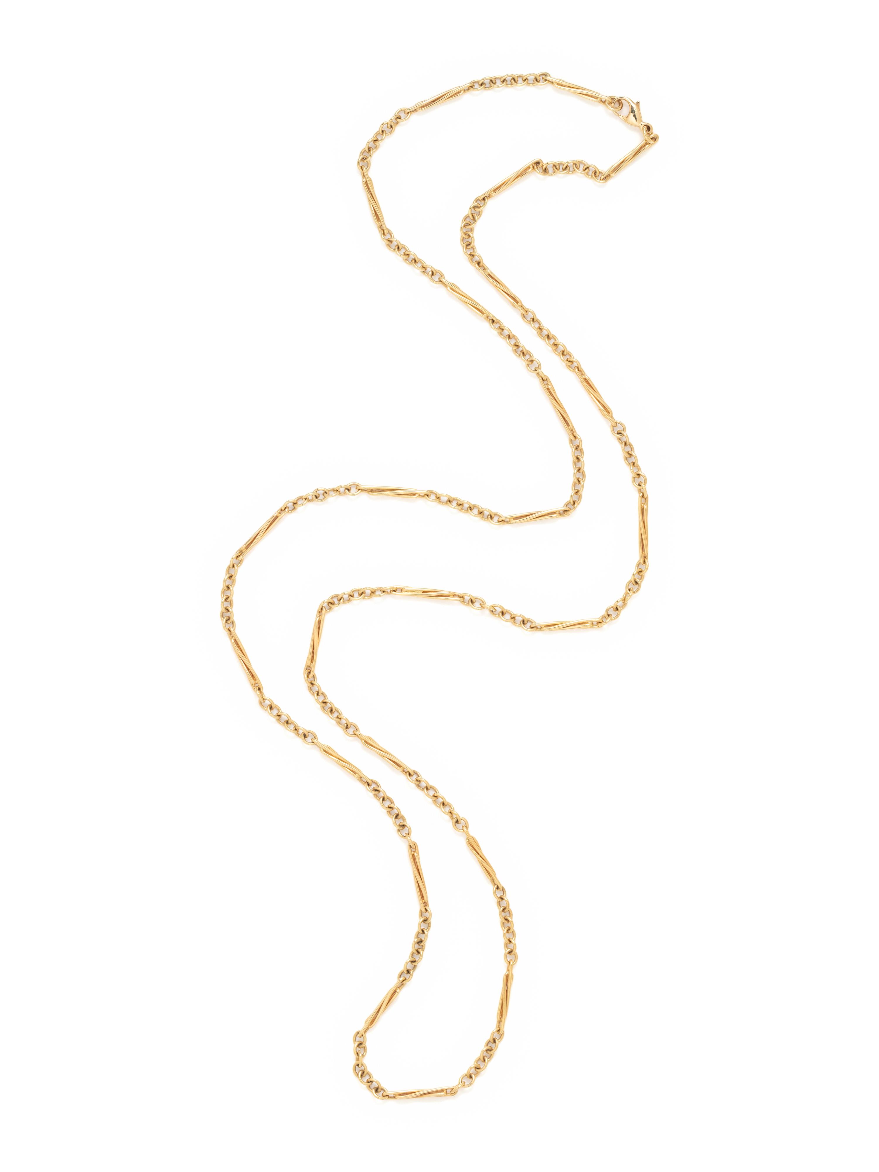 YELLOW GOLD NECKLACE