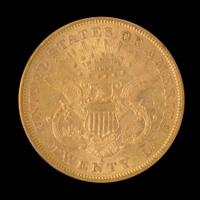 A United States 1871-S Liberty Head $20 Gold Coin