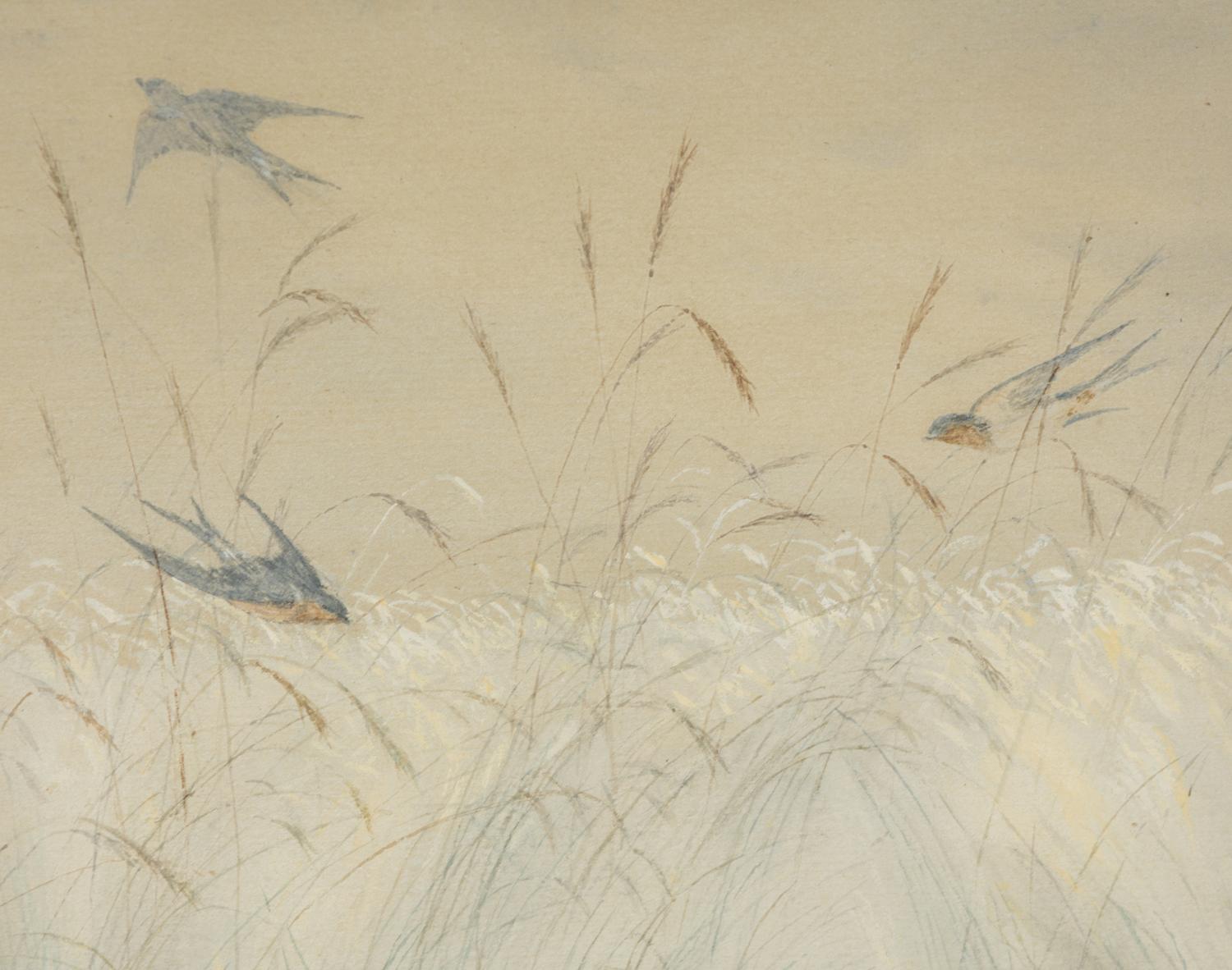 Swallows in the Wheat Fields, 1872