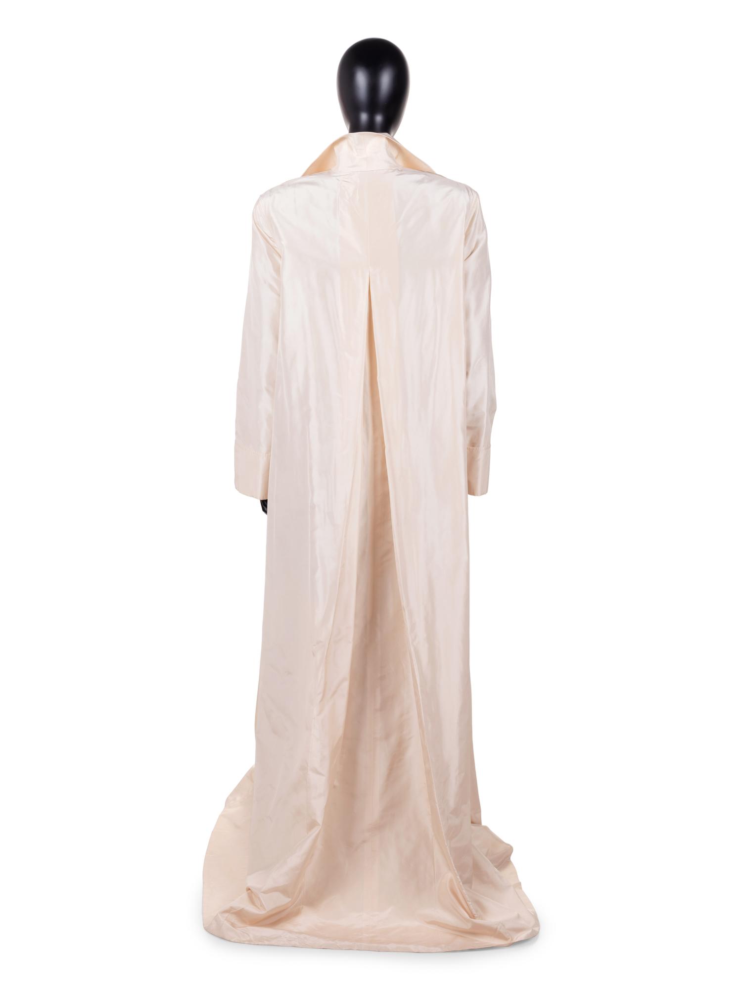 Guy Laroche Silk Taffeta Opera Coat