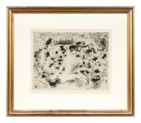 The Barnyard (La Basse-cour), plate XVII from Les Âmes mortes, 1923-1948