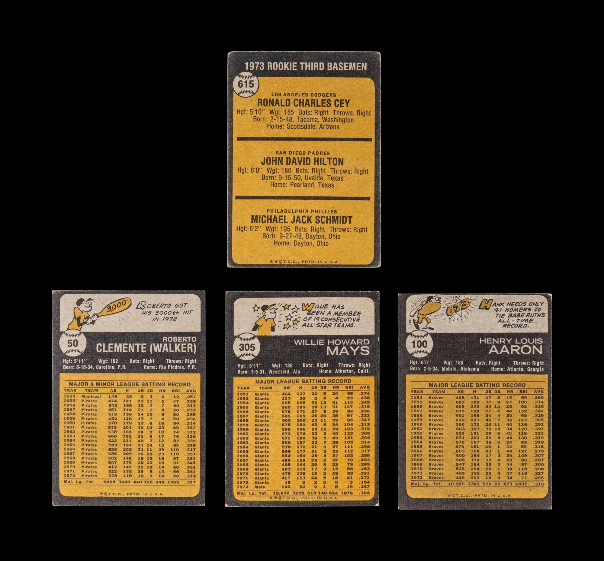 A Complete Set of 1973 Topps Baseball Cards Including Mike Schmidt Rookie Card and Team Checklists (660/660)