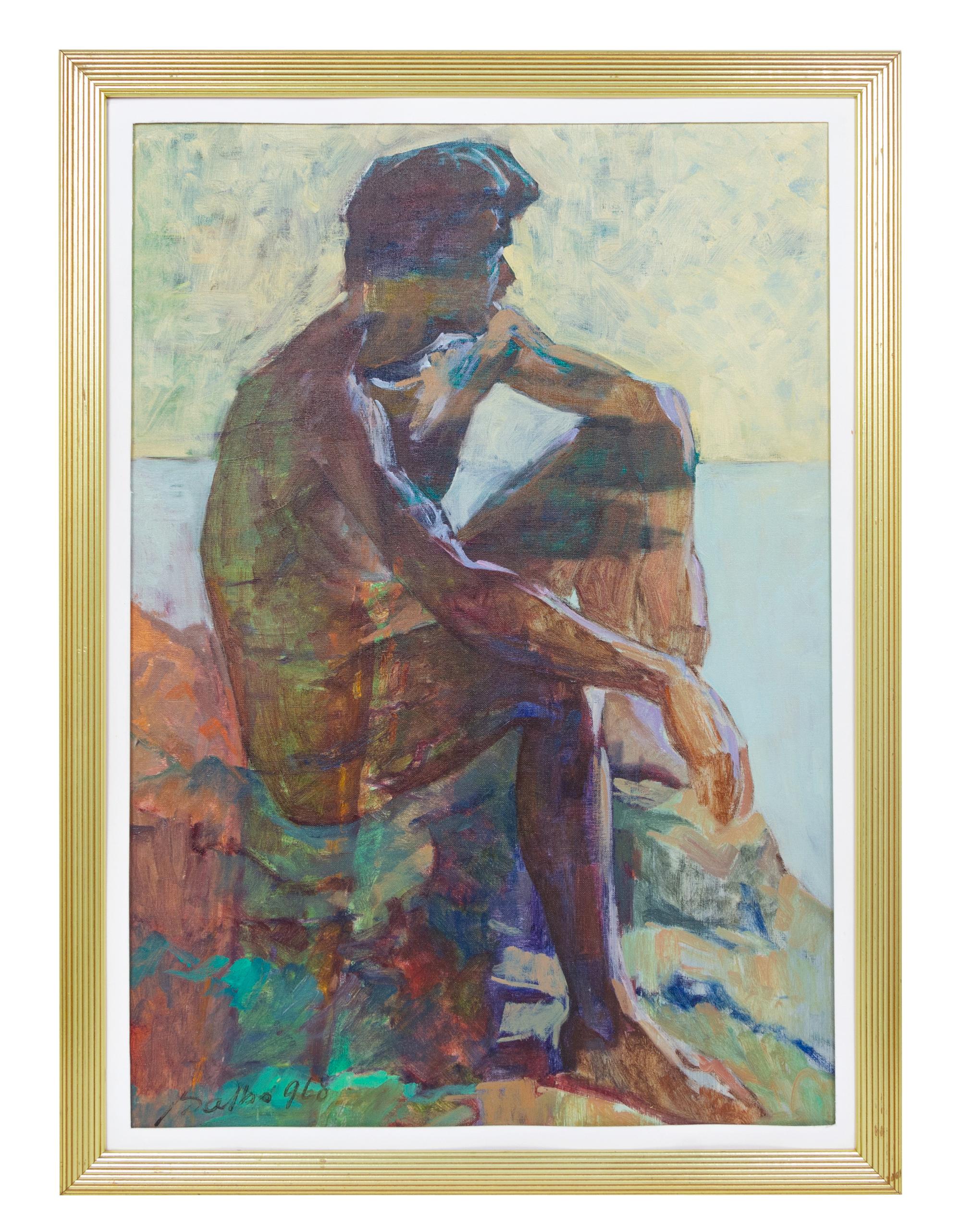 Giuseppe Balbo (Italian, 20th century) Uomo Seduto, 1968…