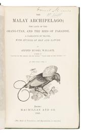 [NATURAL HISTORY]. WALLACE, Alfred Russel (1823-1913). The Malay Archipelago: The Land of the Orang-utan, and the Bird of Paradise... London: MacMillan and Co., 1869.