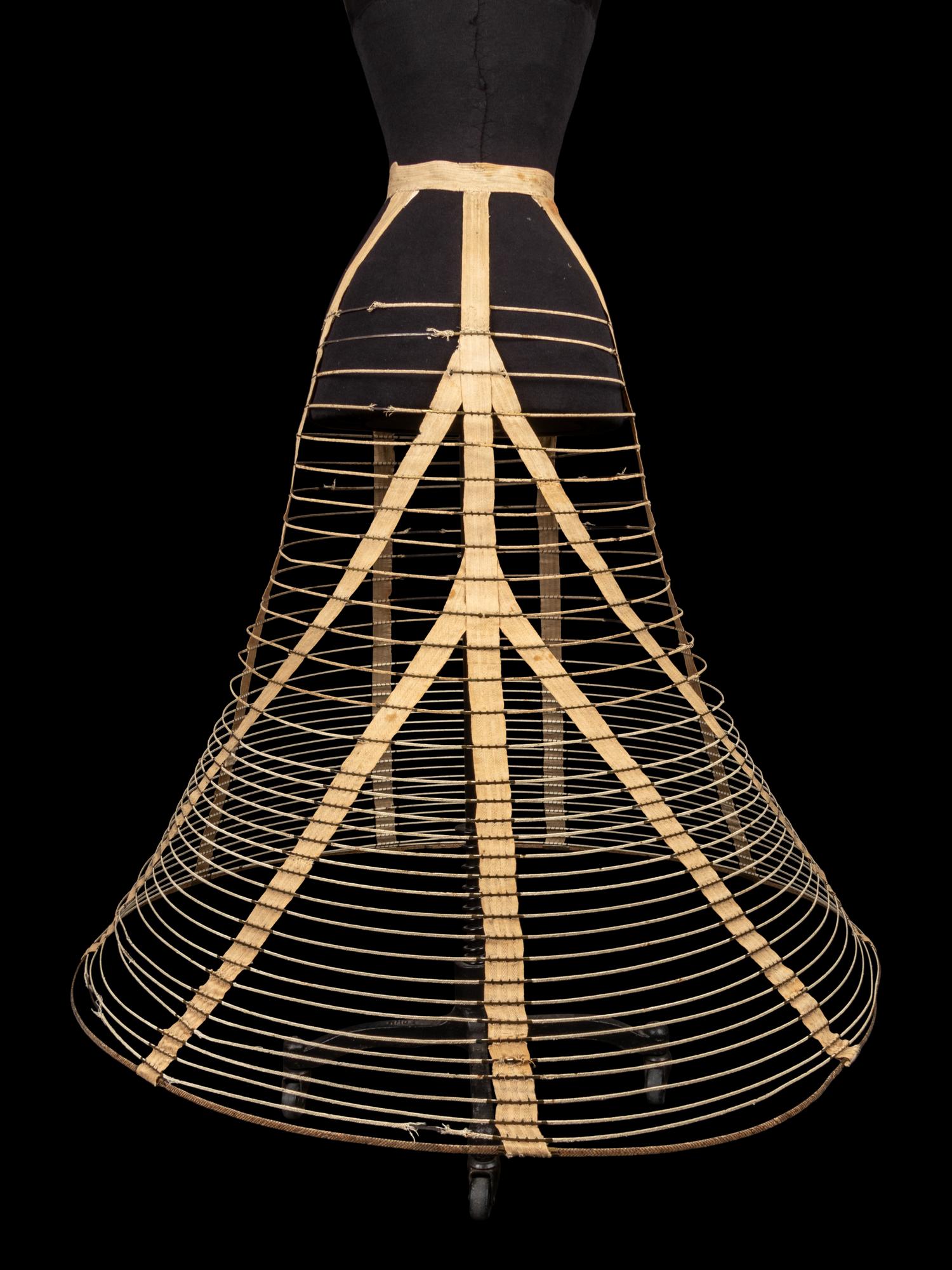 Five Hoop Skirts, 1860-80s