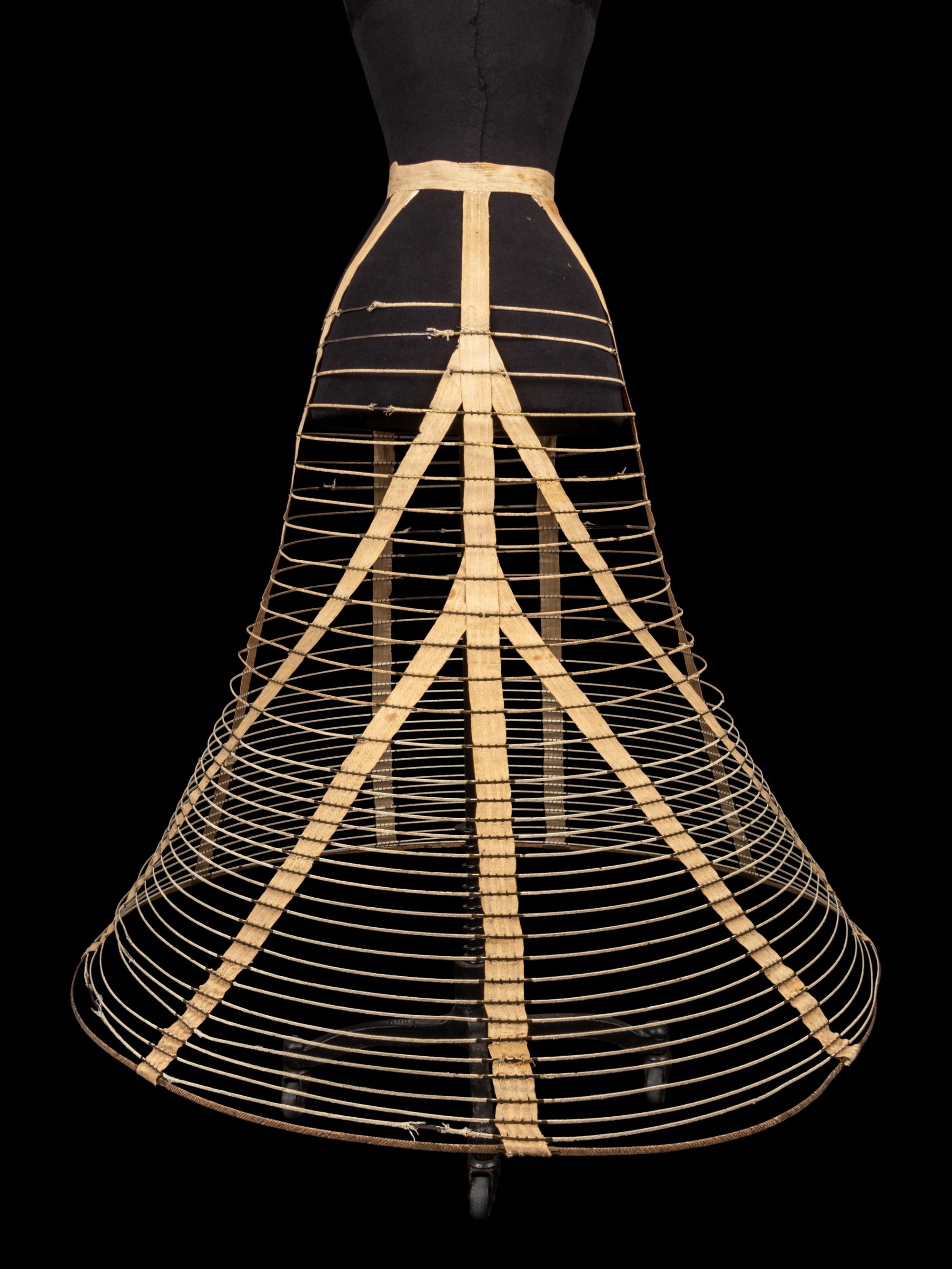 Five Hoop Skirts, 1860-80s