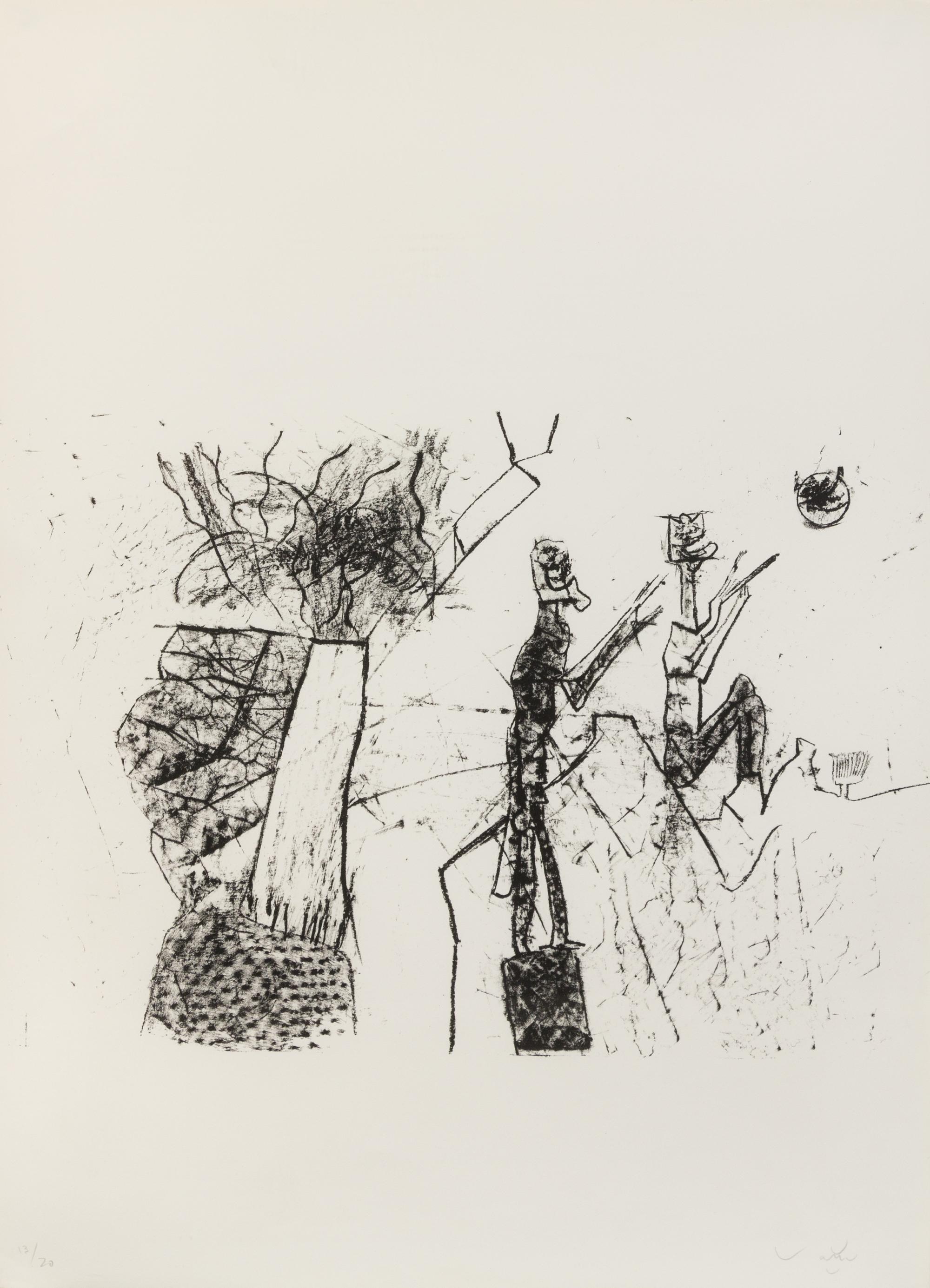 Roberto Matta, (Chilean, 1911-2002), Untitled (portfolio of 6 prints)