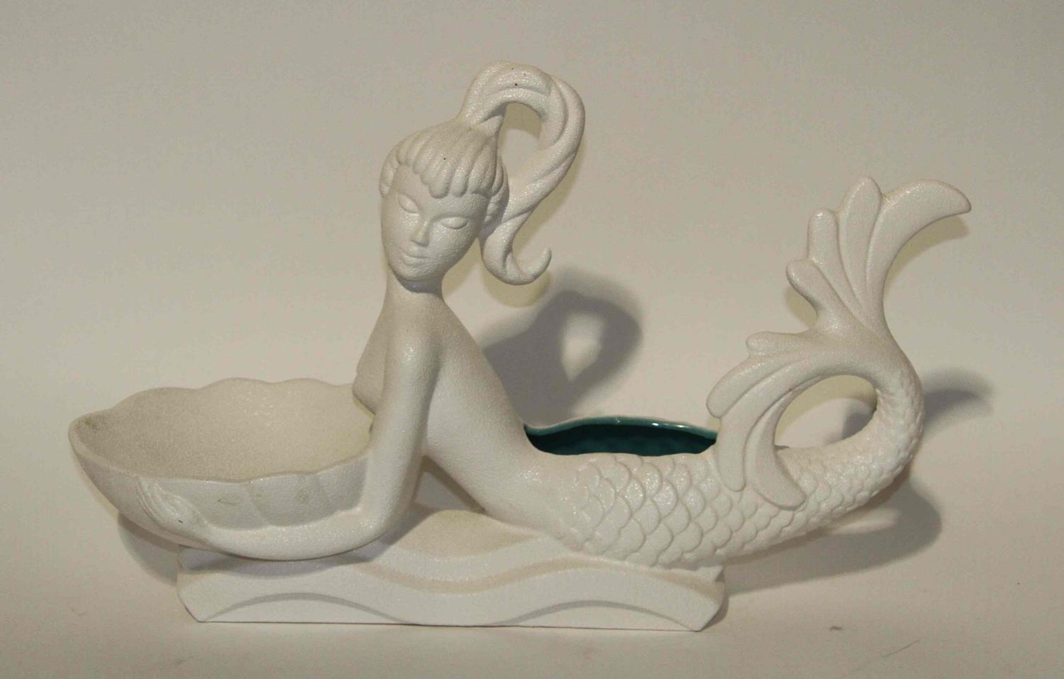 A Group of Four Haeger Pottery Articles Width of widest 23 inches.