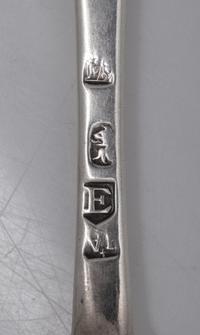 An English Silver Flatware Service