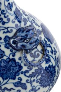 Three Chinese Blue and White Porcelain Vases