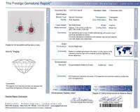 PINK SAPPHIRE AND DIAMOND EARRINGS