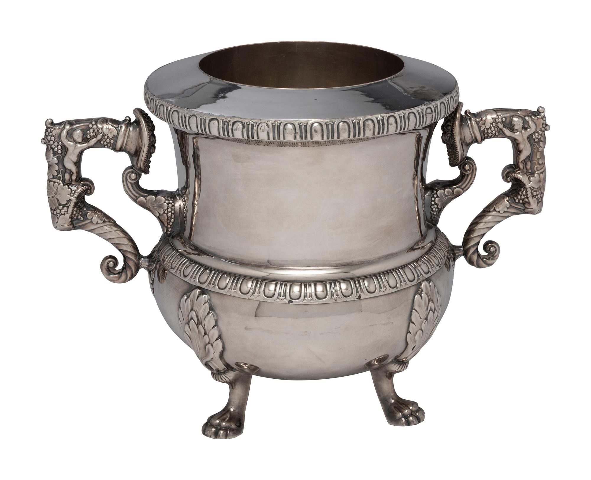 A Silverplate Wine Cooler