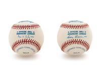 A Group of 20 Signed Hall of Fame Baseballs,