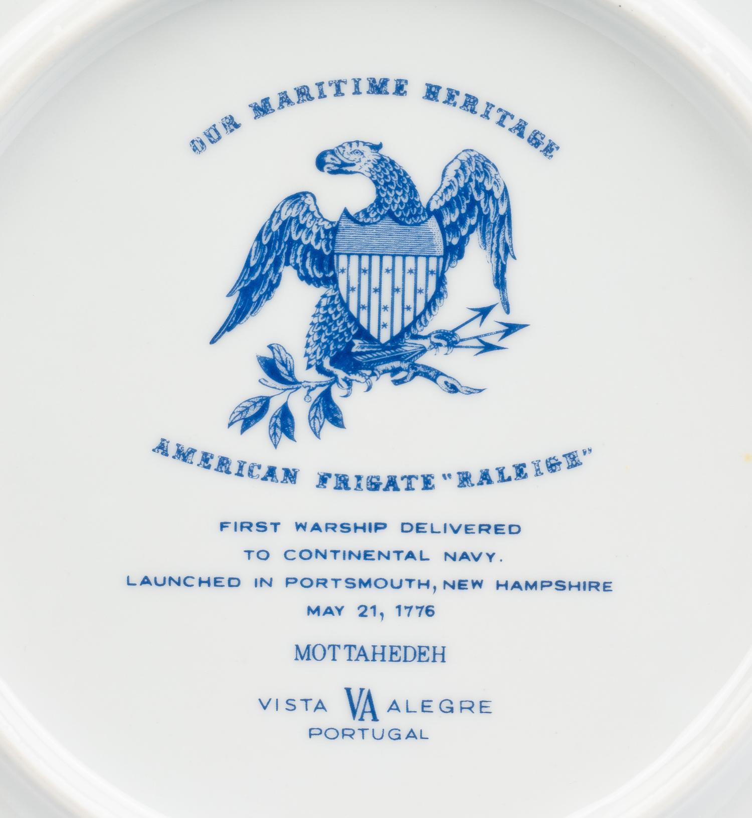 A Collection of Mottahedeh Americana-Themed Porcelain Articles
