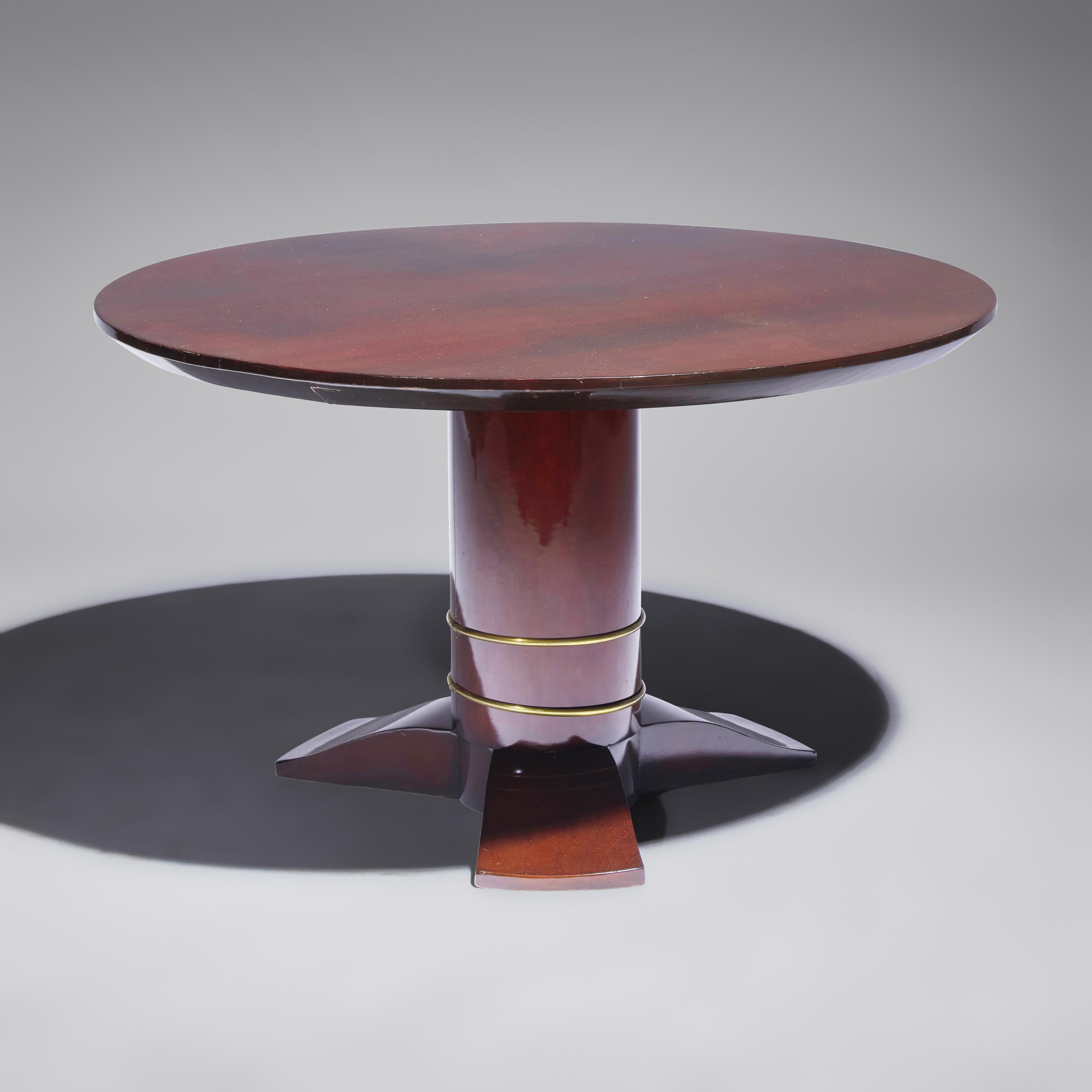 Jules Leleu (French, 1883–1961) — French Art Deco Table, c. 1935
