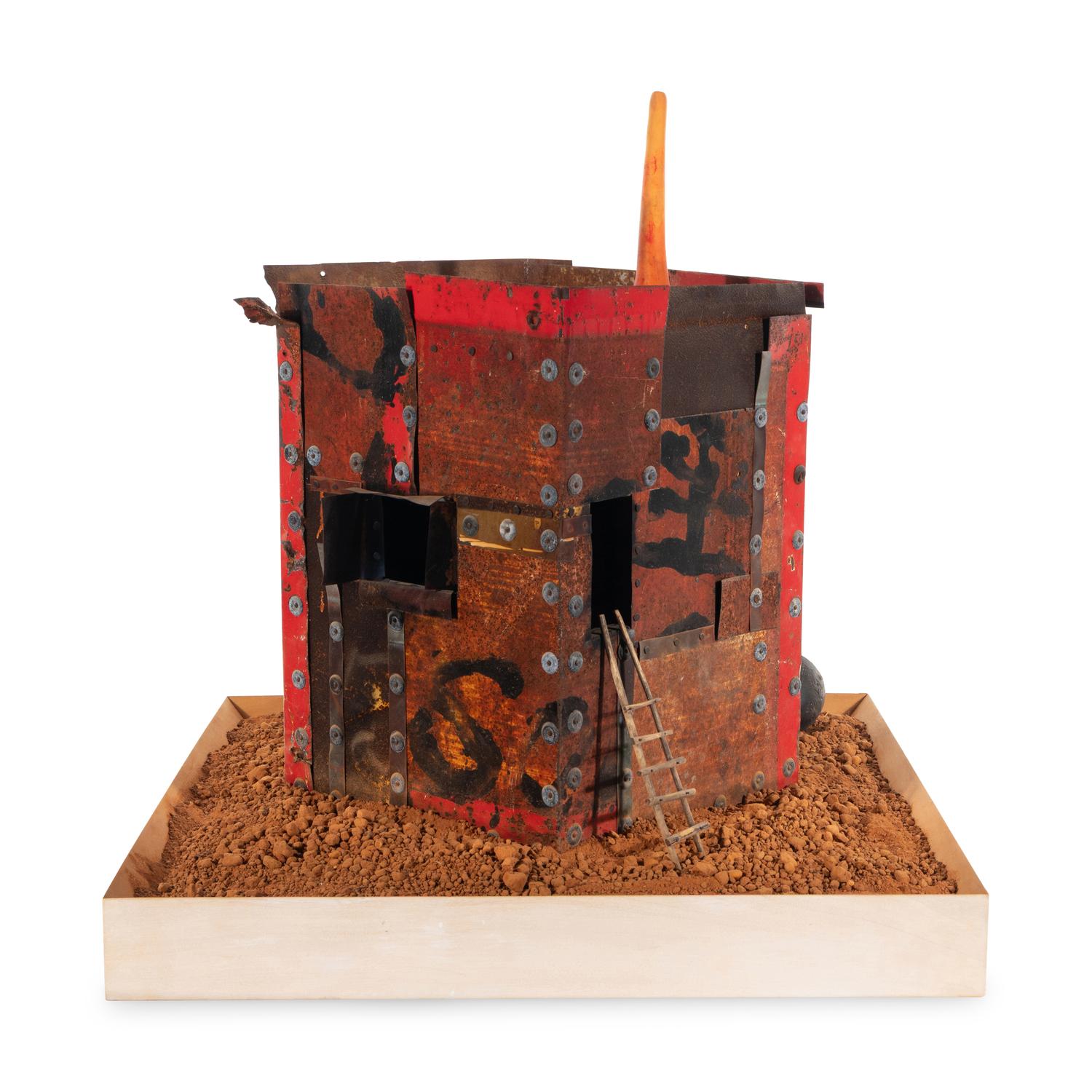 William Christenberry (American, 1934-2016) — Southern Monument XXII , 1989