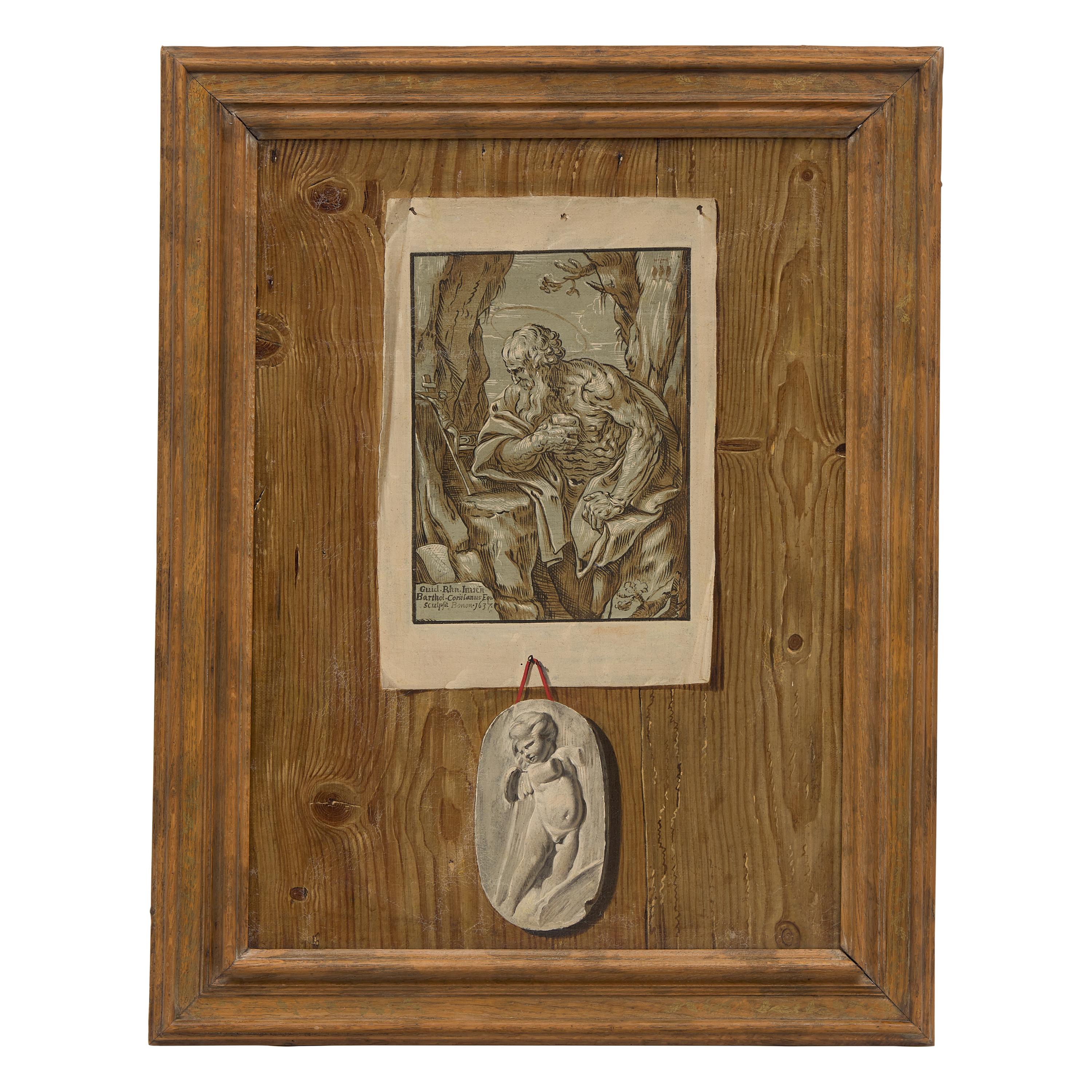 Circle of Edigio Maria Bordoni (Italian, 1695-1723) — Trompe l’Oeil