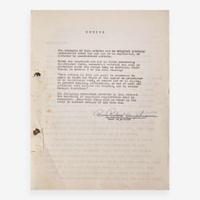 [Americana] [Lindbergh Kidnapping] Extensive Archive of New Jersey Detective Ellis H. Parker and His Investigation Into the Lindbergh Kidnapping