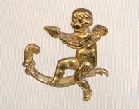 A Louis XV Style Gilt Bronze Fire Screen