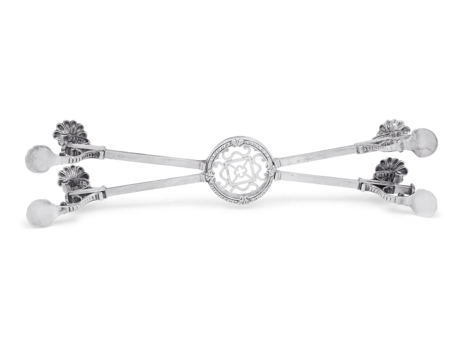A George III Silver Dish Cross