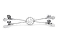 A George III Silver Dish Cross