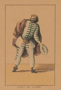A Group of Four Colored Engravings from Histoire du Théâtre Italien