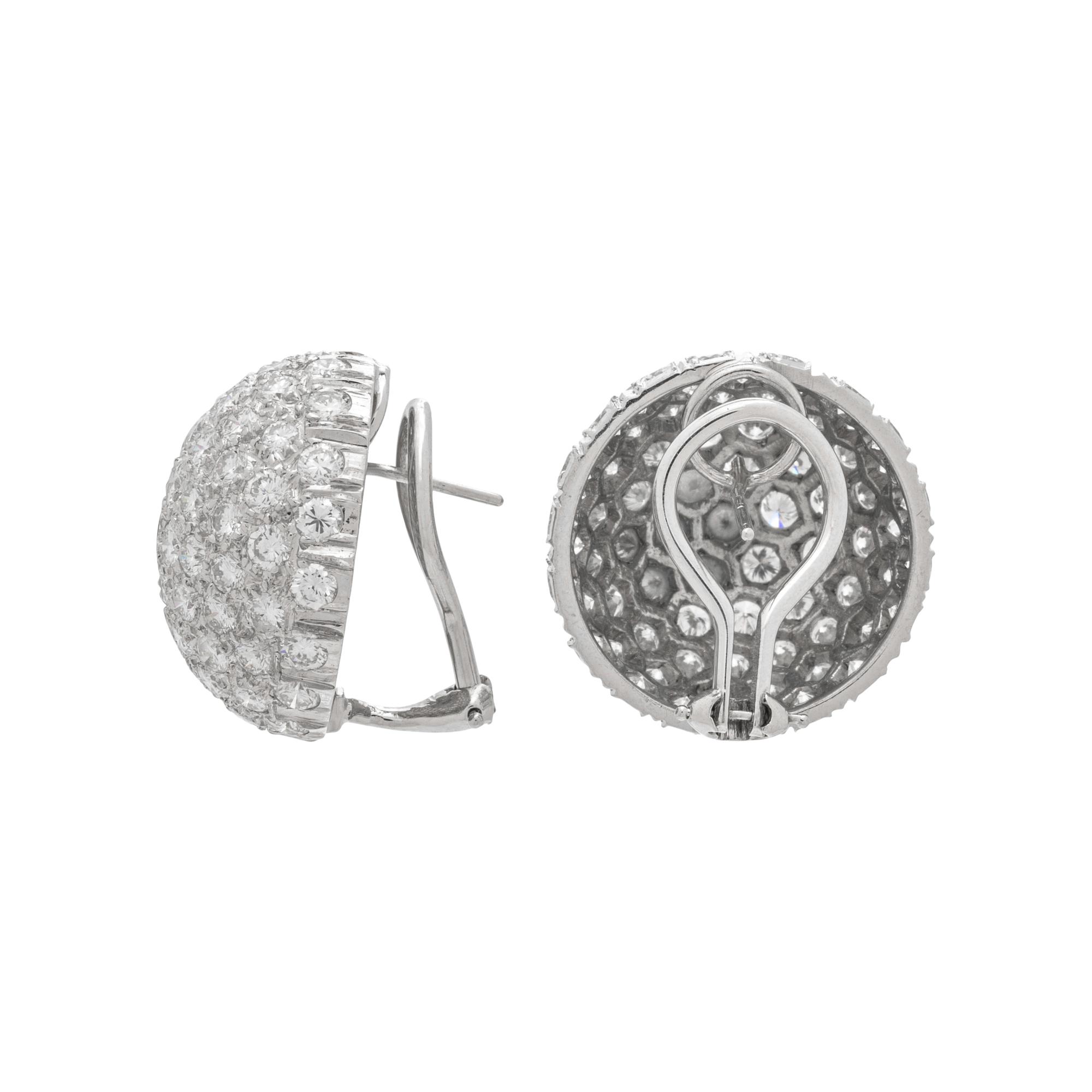 BOMBE DIAMOND EARCLIPS