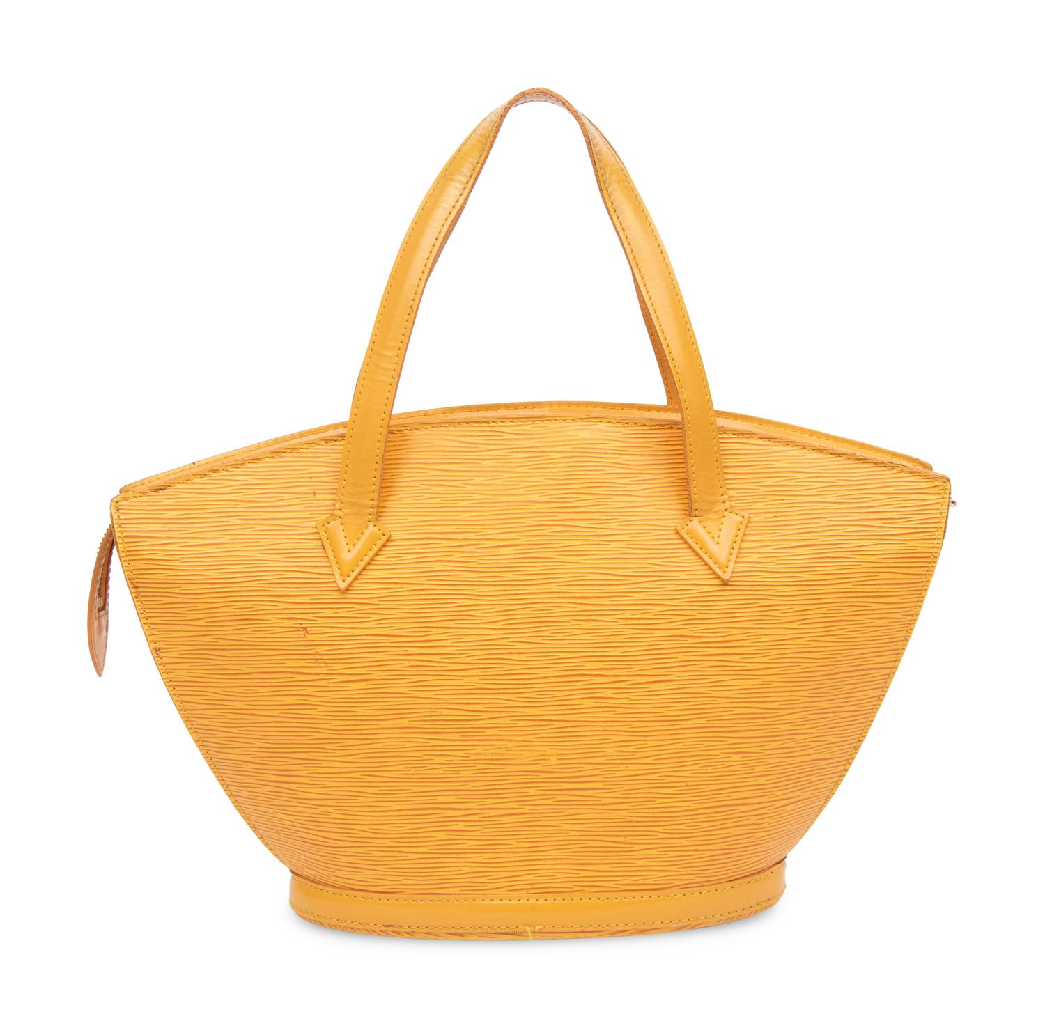 Louis Vuitton, Yellow Epi Saint Jacques PM Tote