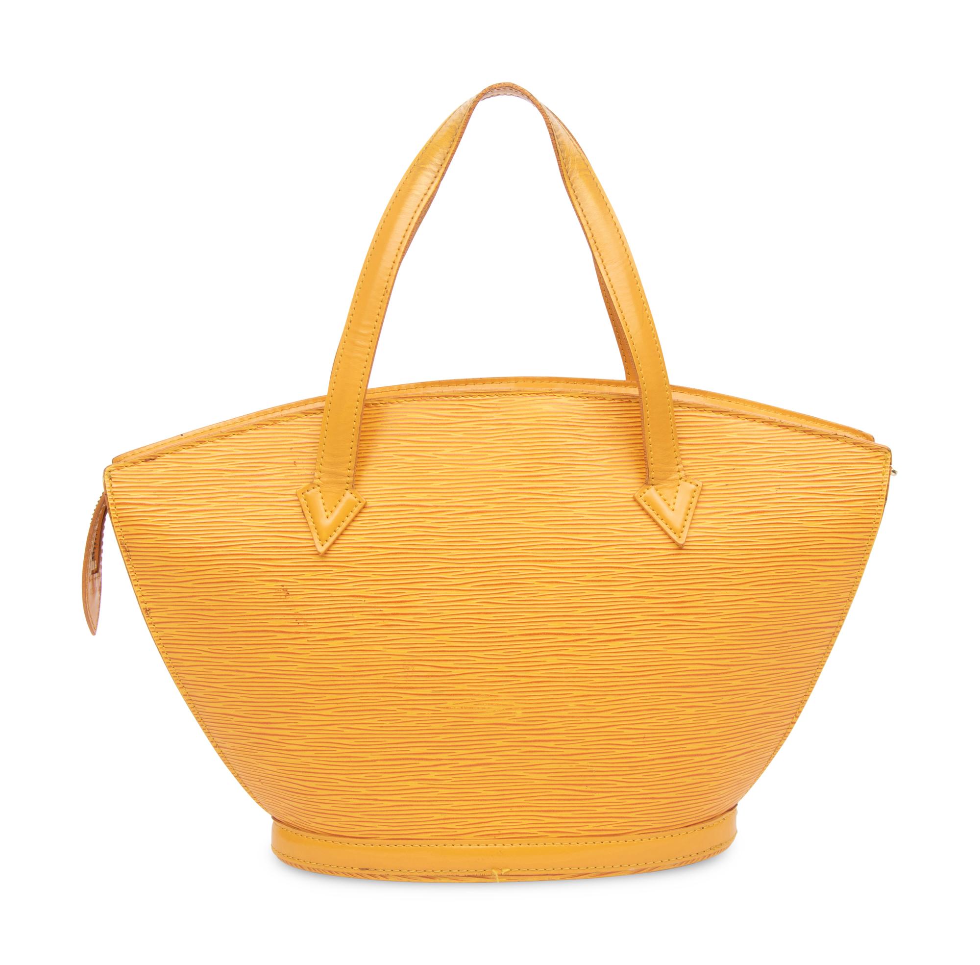 Louis Vuitton, Yellow Epi Saint Jacques PM Tote