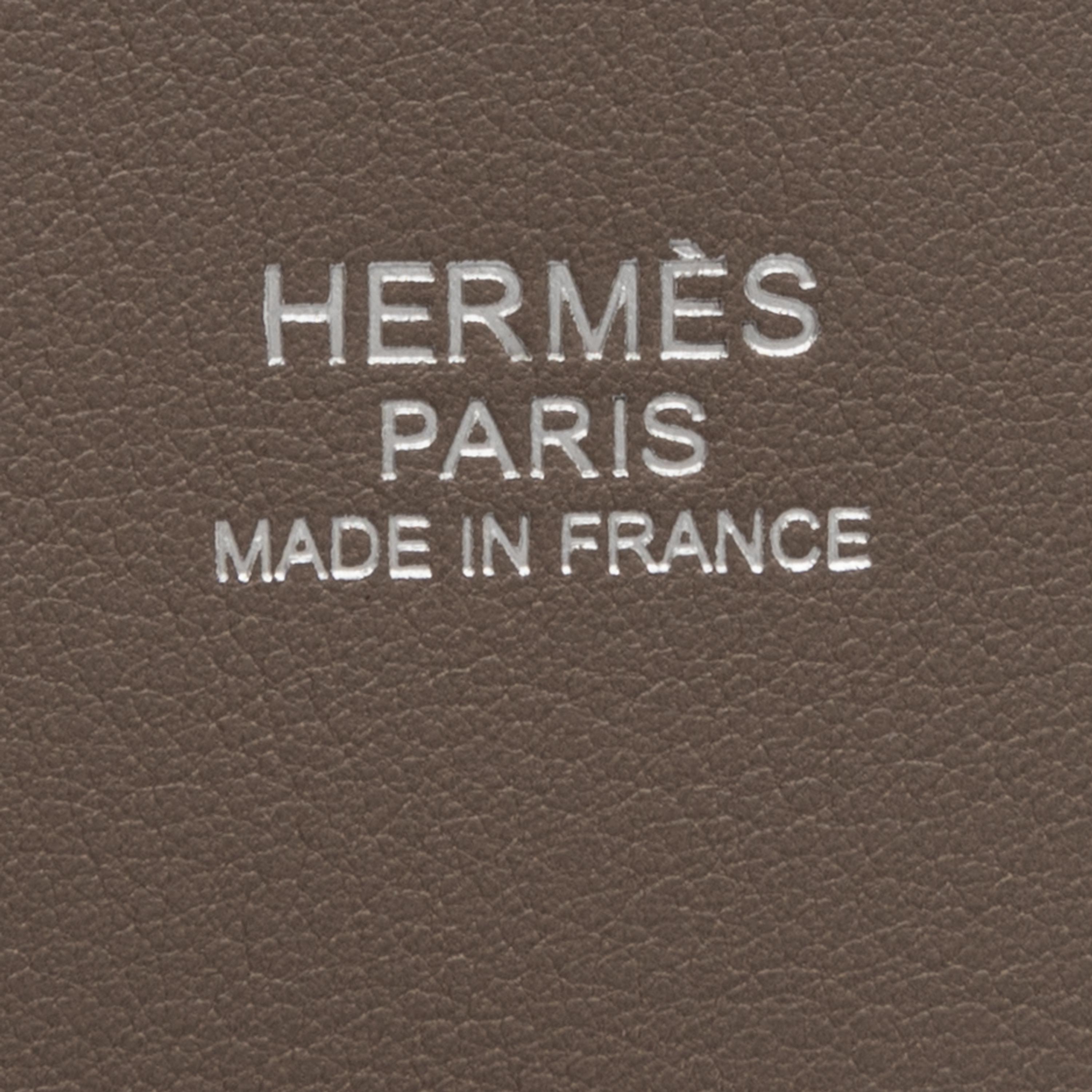 Hermès, Bolide 35 in Étain Swift Leather