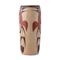 Pottery Vase, with Sikyatki-Style Parrots