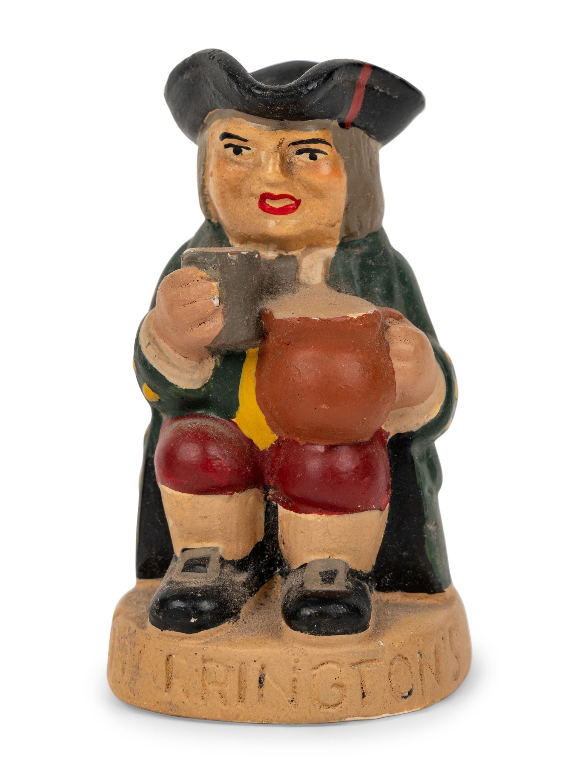 A Miniature Yorkshire Style Toby Jug and Two Miniature Toby Jug-Form Articles