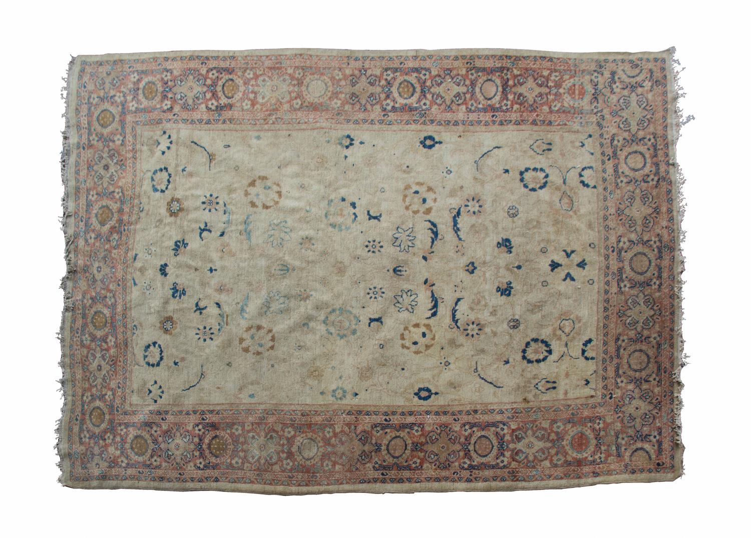 Three Oriental Carpets Dimensions of larger 11 feet x 8 feet 5 inches.