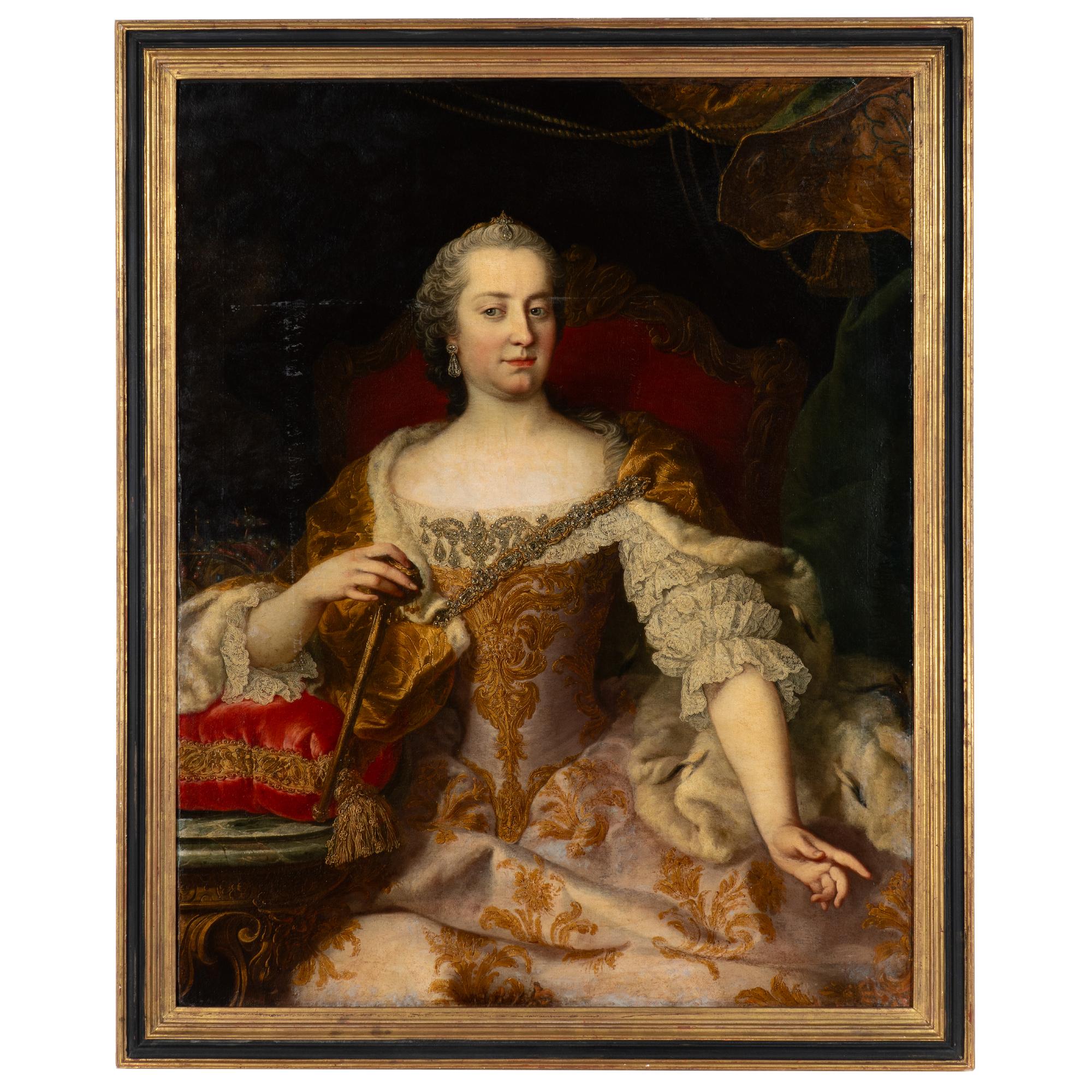 Manner of Martin van Meytens the Younger (Late 18th/Early 19th Century) — Portrait of Empress Maria Theresia von Habsburg