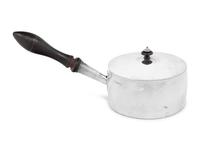 A George III Silver Covered Sauce Pot