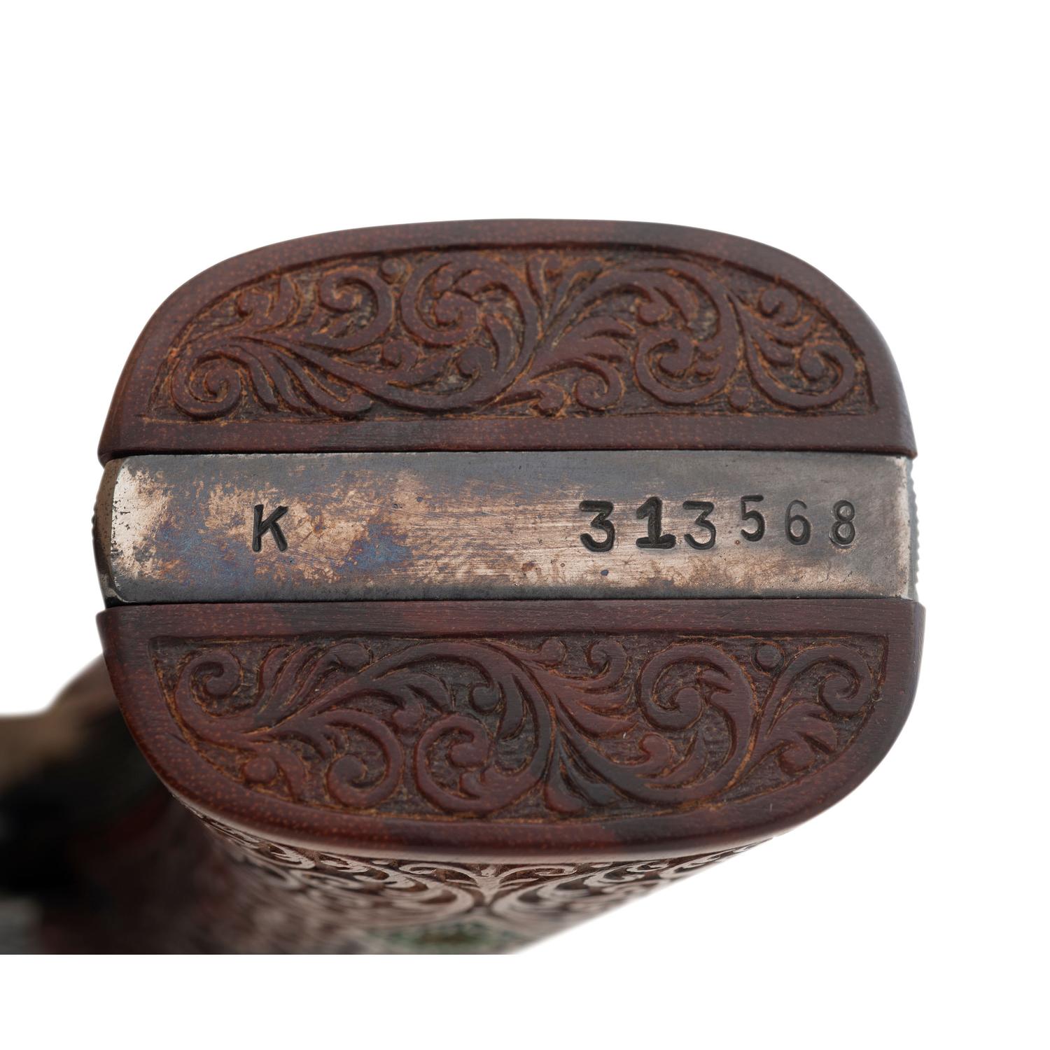 *Smith & Wesson K-38 Combat Masterpiece with German Style Deep Relief Engraving