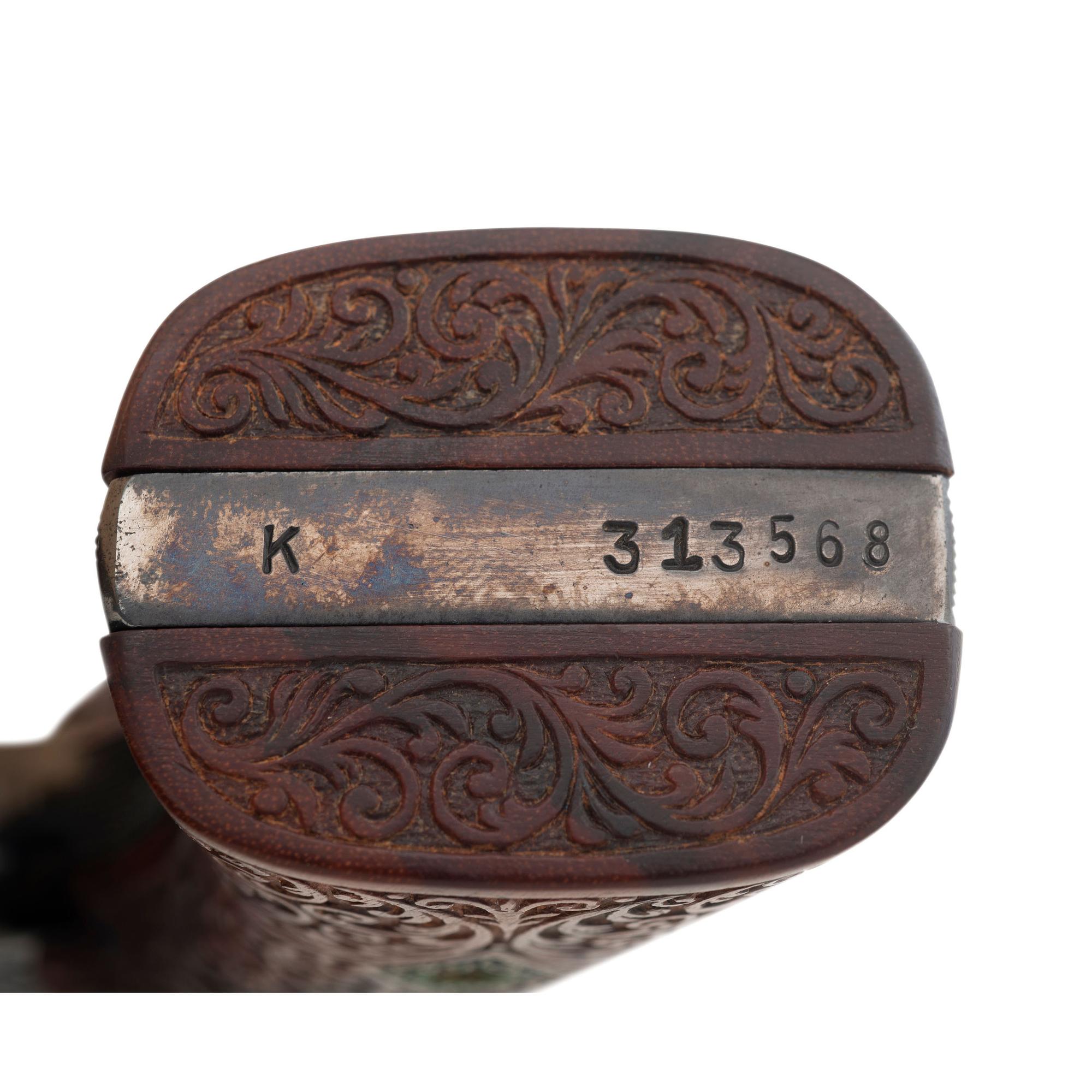 *Smith & Wesson K-38 Combat Masterpiece with German Style Deep Relief Engraving