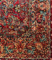 A Kirman Wool Rug