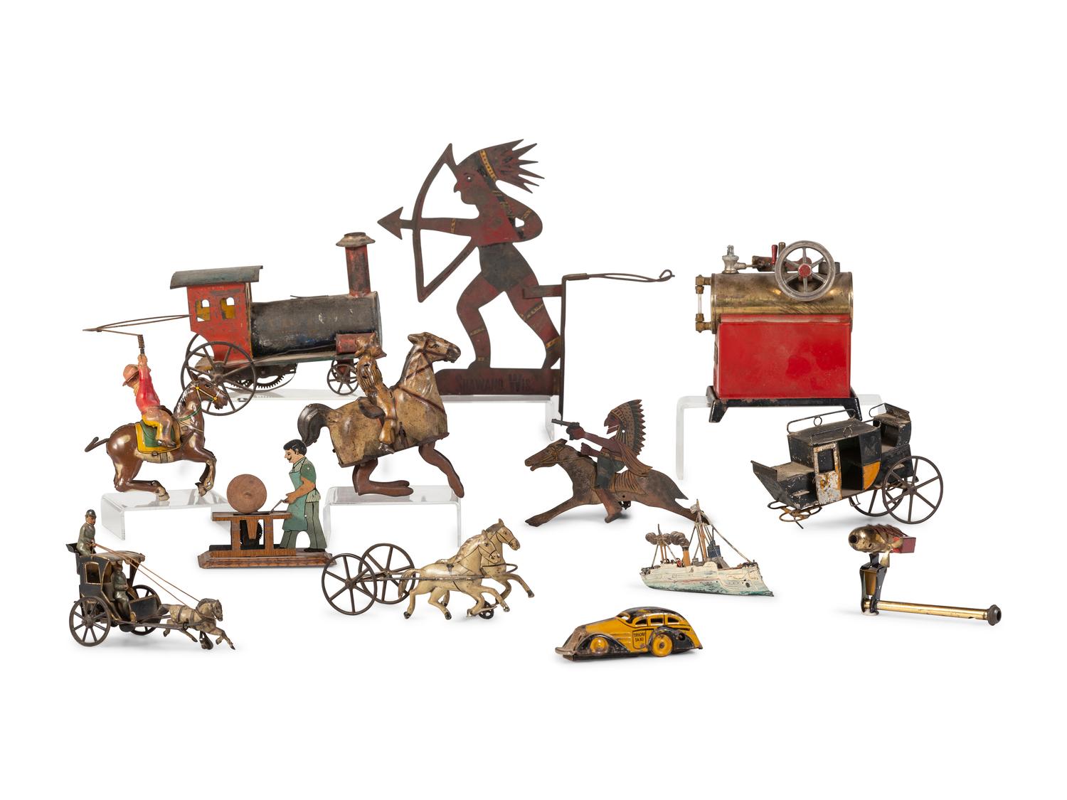A Collection of Tin Toys