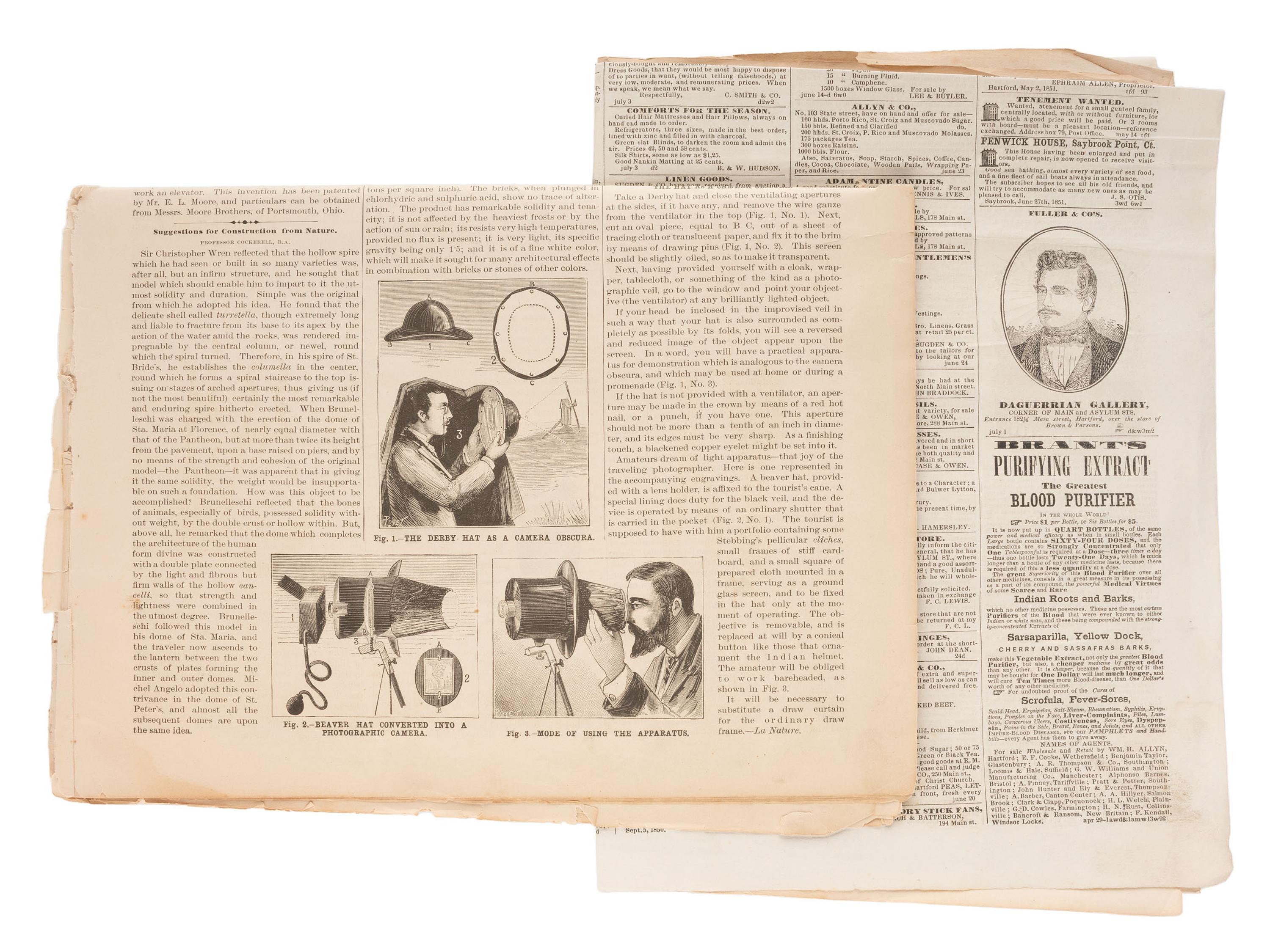 [PERIODICALS.] Magazines and ephemera related to photography and American culture, comprising: