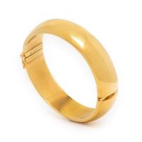 Cetaş, Yellow Gold Bangle Bracelet