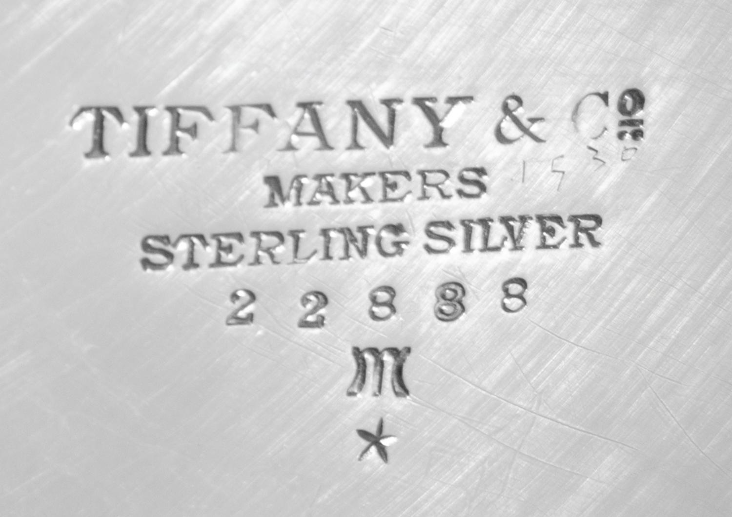A Tiffany and Co. Silver Three-Piece Salad Set