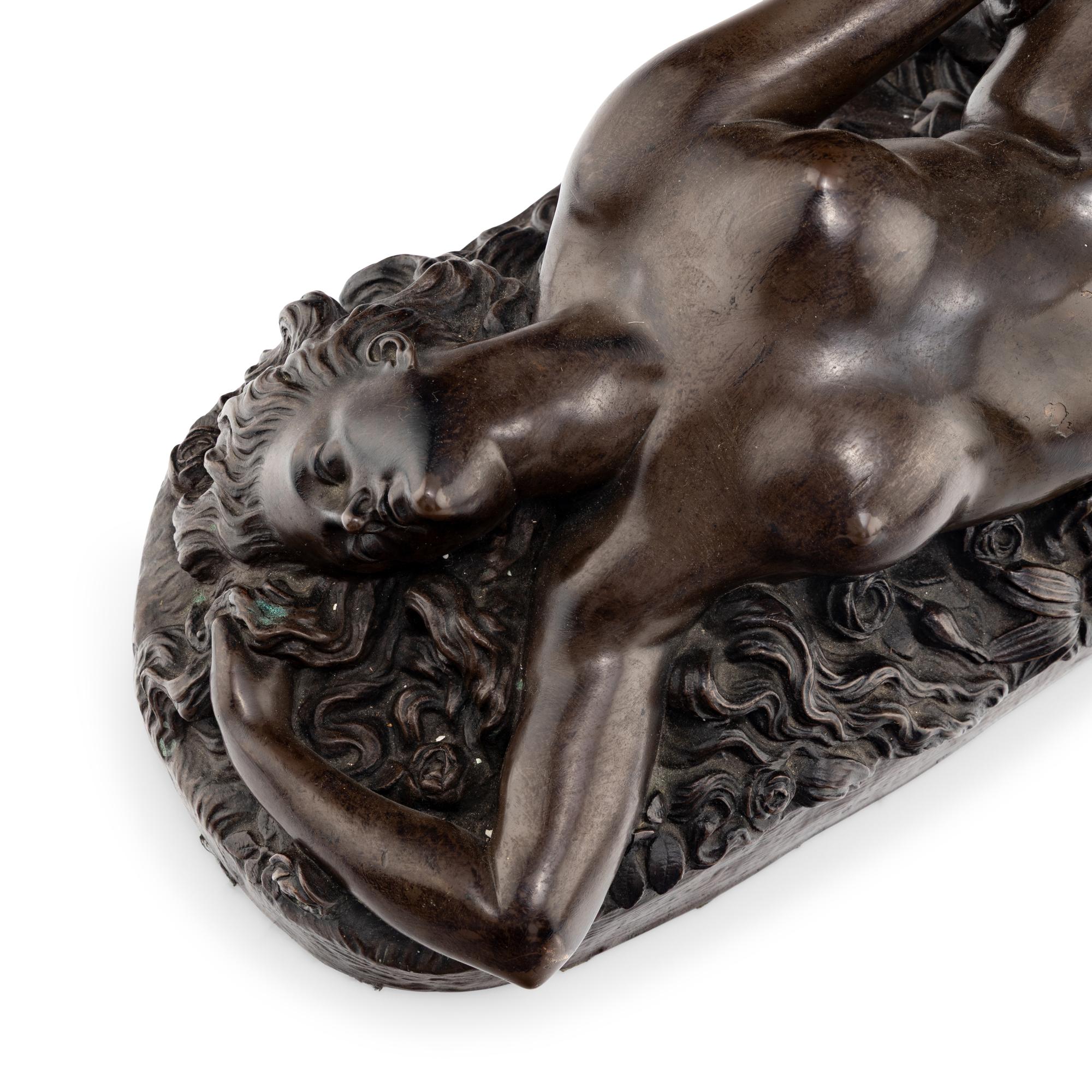 After Jean-Baptiste Auguste Clesinger (French, 1814-1883) Late 19th Century — Woman Bitten by a Serpent