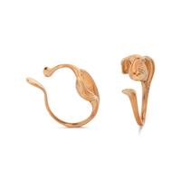 TIFFANY & CO., ELSA PERETTI, YELLOW GOLD CLIP EARRINGS