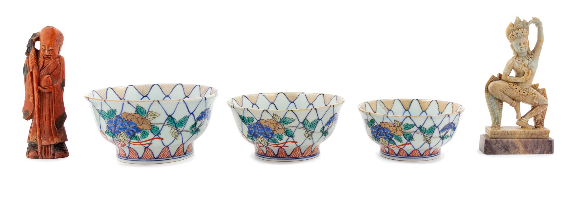Five Asian Decorative Articles